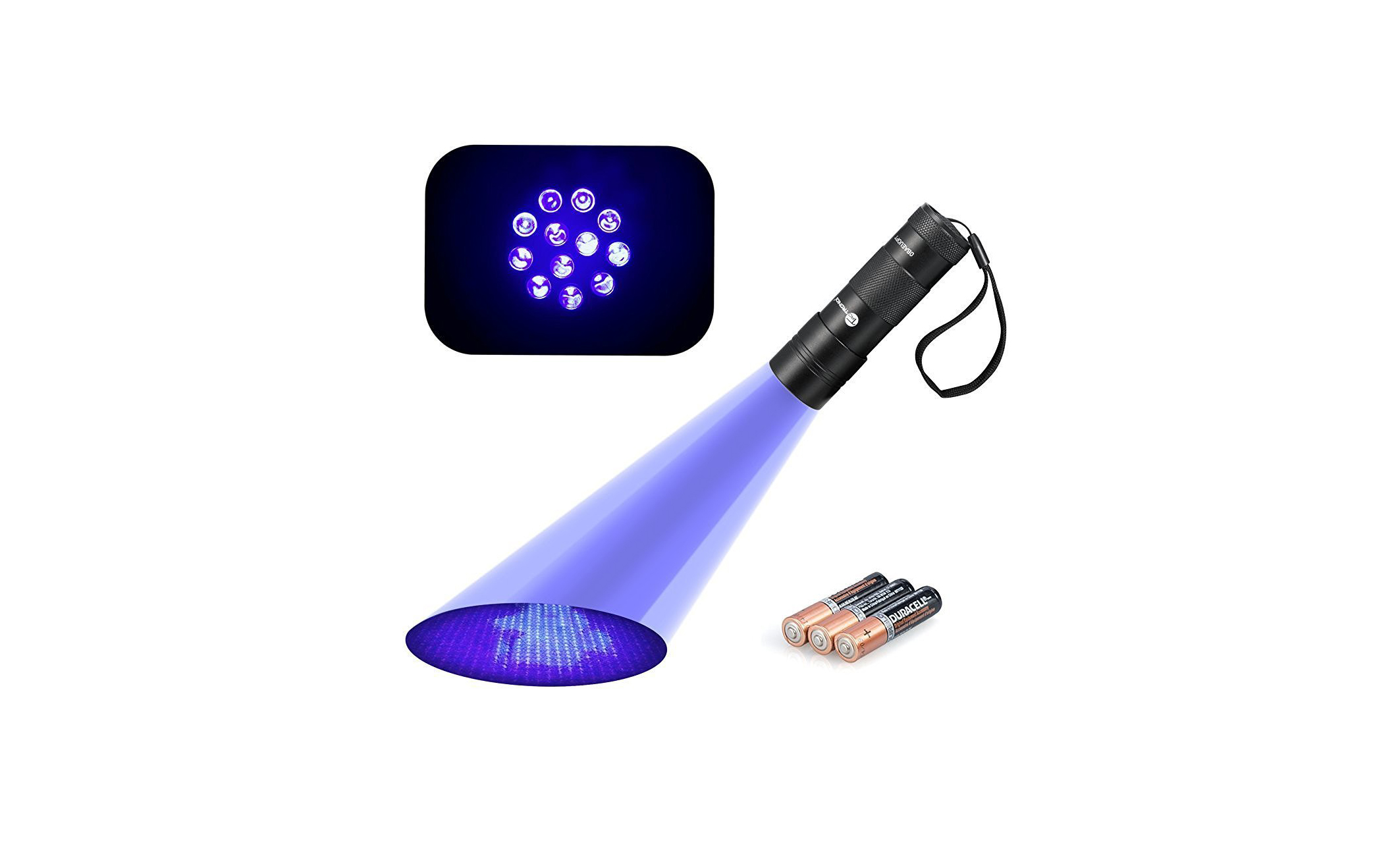 TaoTronics Pet UV Urine Detector Flashlight / Blacklight Juice