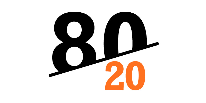 Ecommerce 80-20